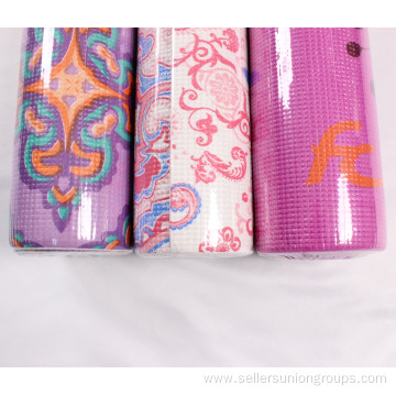 PVC Yoga Mat with print